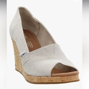 Toms Classic Espadrille Wedge Sandals